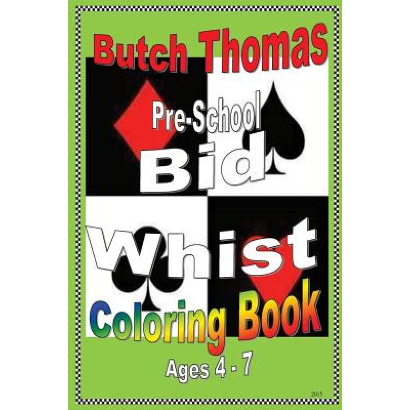 预订 Pre-School Bid Whist Coloring Book
