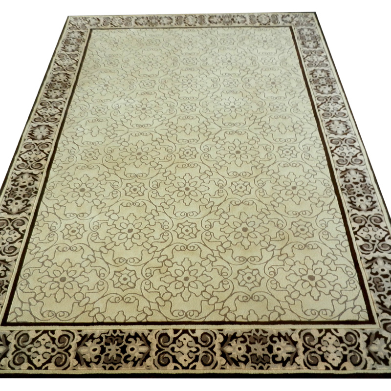 海马地毯   新西兰羊毛手工地毯定制 客厅卧室书房地毯 hm-1105 定制