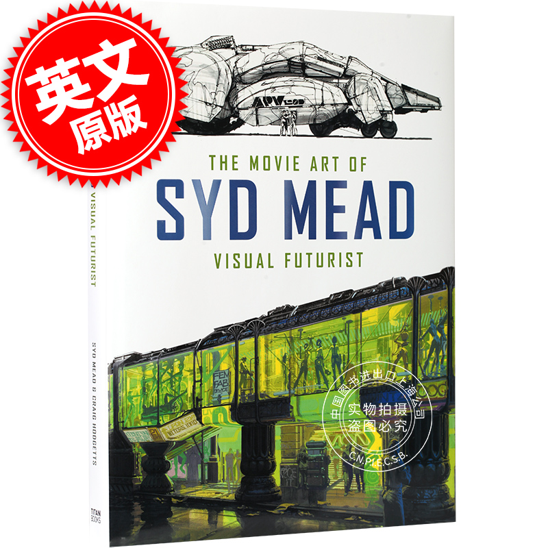 现货 赛德·米德的电影艺术：视觉未来主义者 英文原版 The Movie Art of Syd Mead
