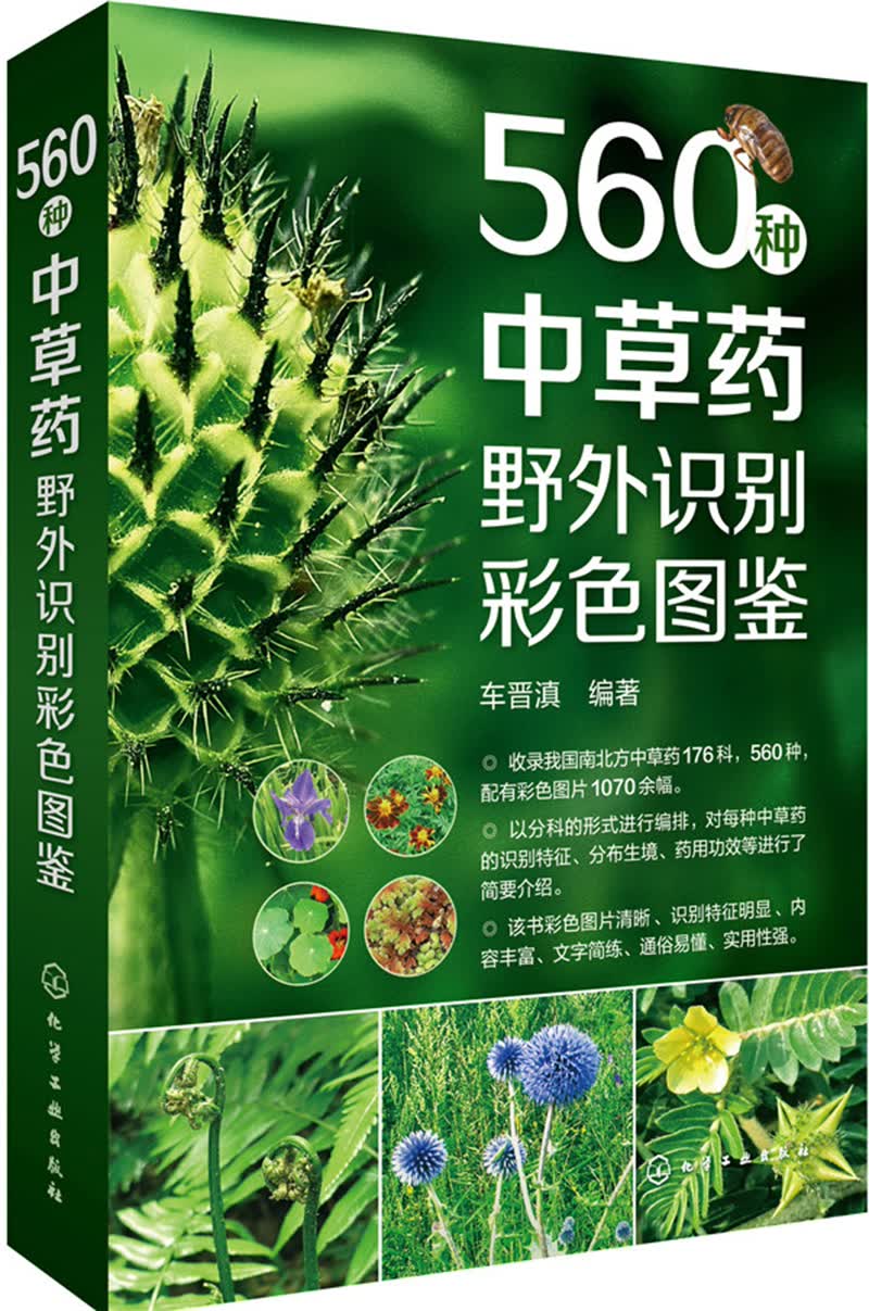 560种中草药野外识别彩色图鉴全彩大图