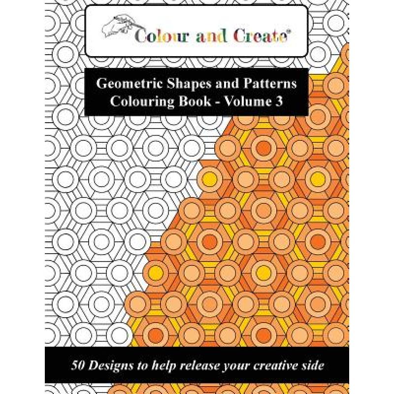 预订 colour and create - geometric shapes and pat