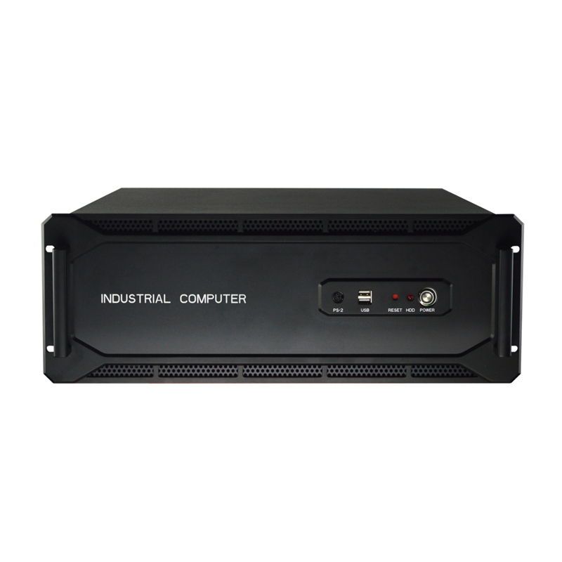 adipcom控端IPC-610H工控机5个PCI工业电脑服务器主机支持XP G2120双核3.1GHZ/双网 4G/500G/鼠键