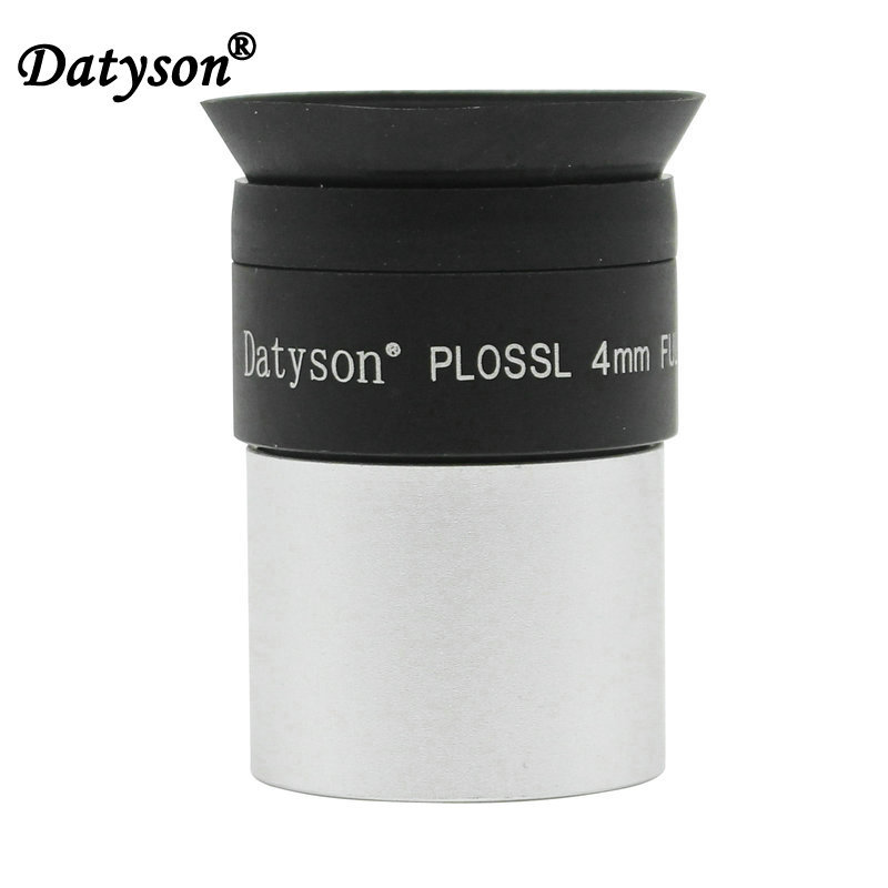 Datyson望远镜配件PLOSSL普罗素天文目镜1.25英寸全金属宽带镀膜高倍高清 5P0059Y目镜4mm