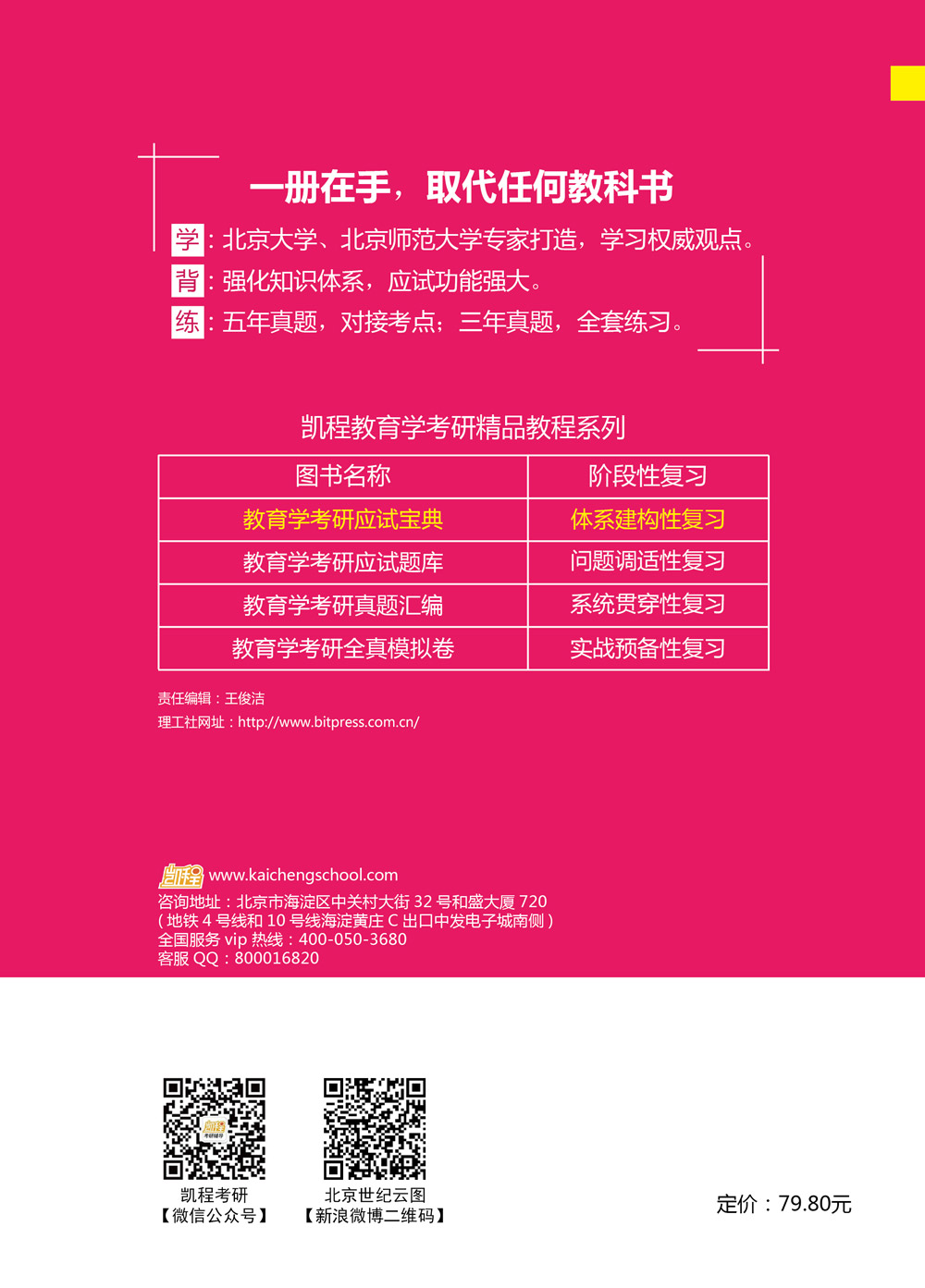 教育学考研应试宝典详情图