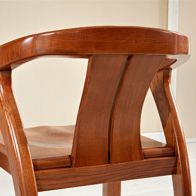 光明家具实木休闲椅