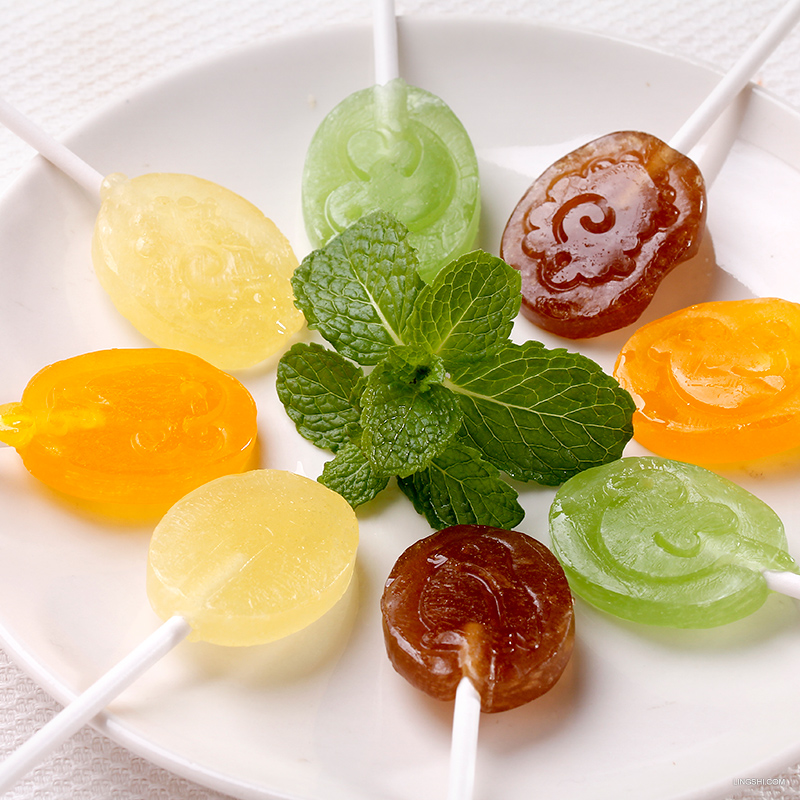 不二家混合水果味棒棒糖375g（60支）儿童糖果 喜糖零食