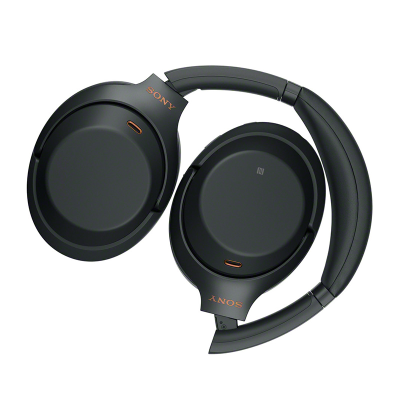 索尼（SONY）WH-1000XM3 国行高解析度无线蓝牙降噪 头戴式耳机（触控面板 智能降噪 长久续航）黑色