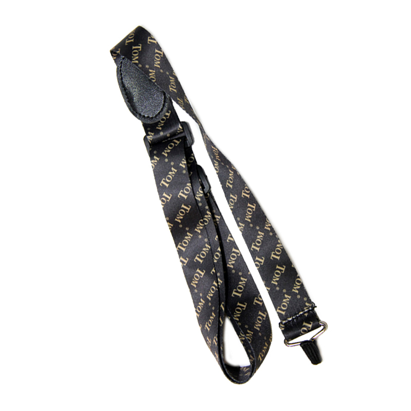 tom尤克里里肩带21寸23寸26寸ukulele通用背带乌克丽丽挂钩背带 黑色