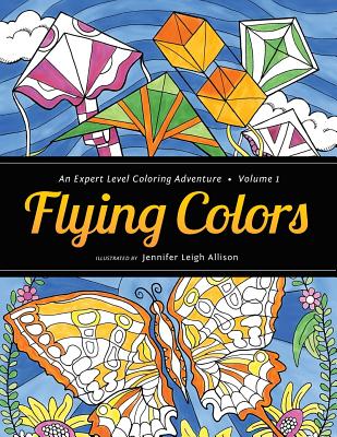 【预订】flying colors: an expert level coloring