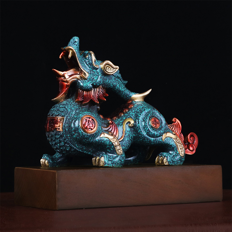 金瑞祥 礼品招财貔貅摆件铜一对工艺品客厅办公室家居装饰乔迁公司