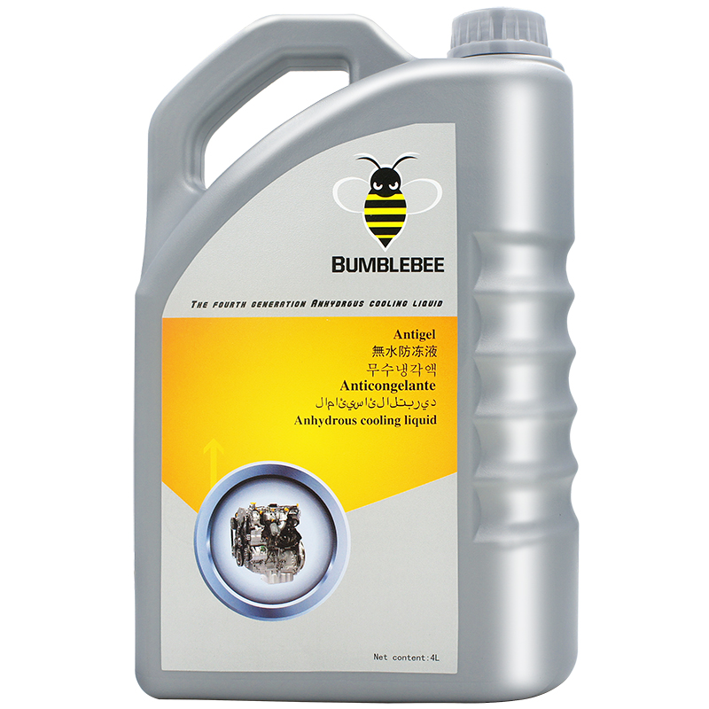 大黄蜂（Bumblebee）四季通用汽车发动机水箱无水防冻冷却液水箱宝防冻油沸点180度零下50度 4L