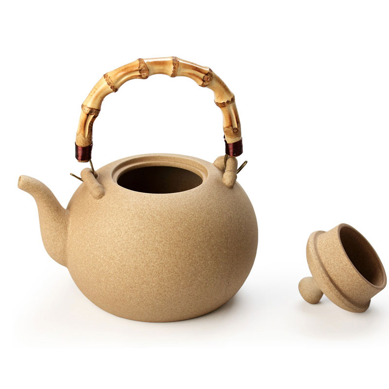 建窑 陶壶 煮茶壶商品图片-5