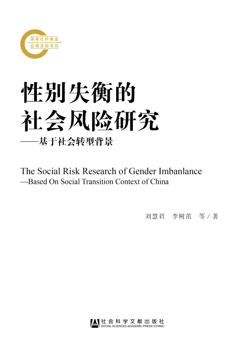 性别失衡的社会风险研究