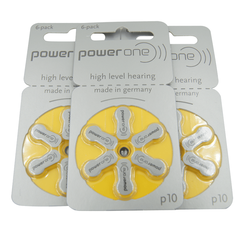 瑞声达 助听器原装一版进口powerone电池 p10