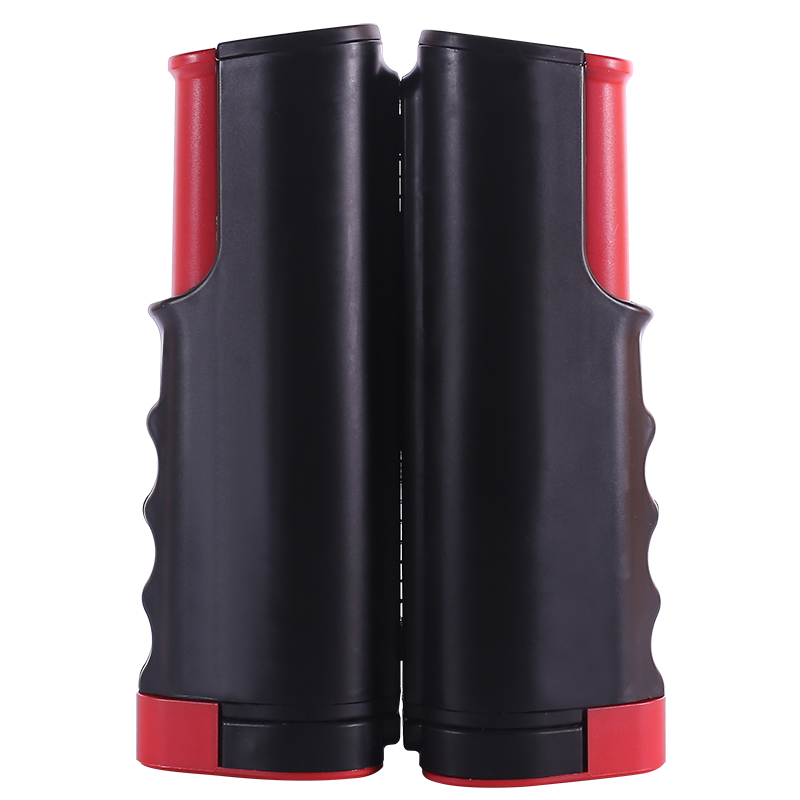 便携式乒乓球网架含网自由伸缩室内外通用乒乓球架子 黑红款