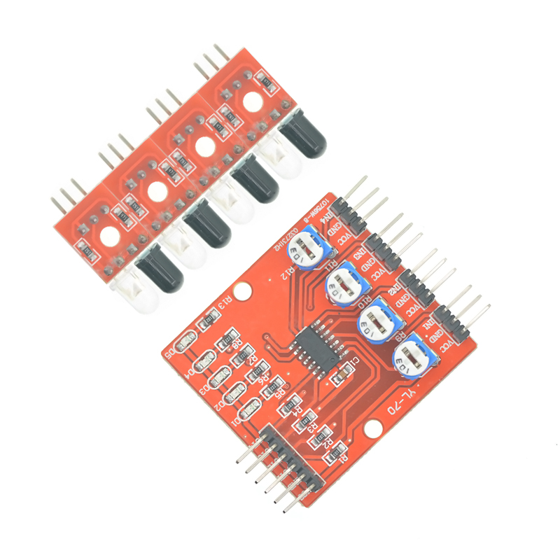 taotimeclub 4路红外寻迹 循迹模块 巡线模块 避障传感器 机器人小车