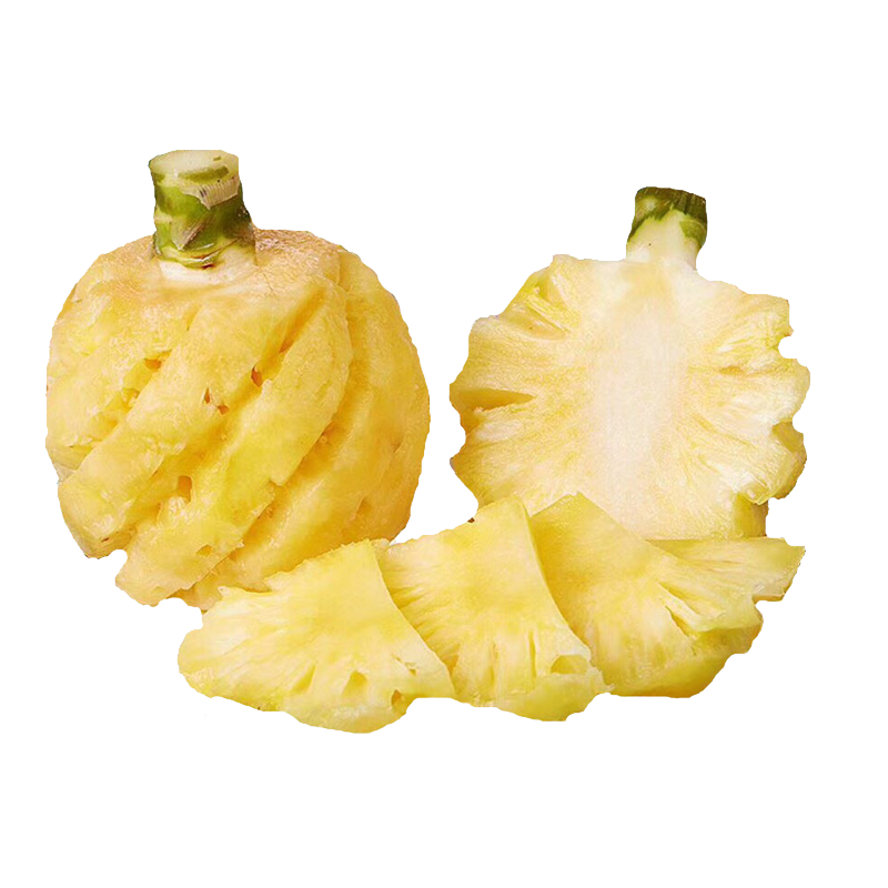 空运直达 泰国小菠萝 削皮迷你小菠萝1kg 8-12个 新鲜水果