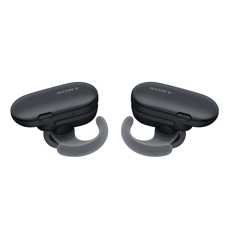 索尼（SONY）WF-SP900 真无线防水运动耳机 （IPX5/8防水等级 触控面板 4GB内存）黑色