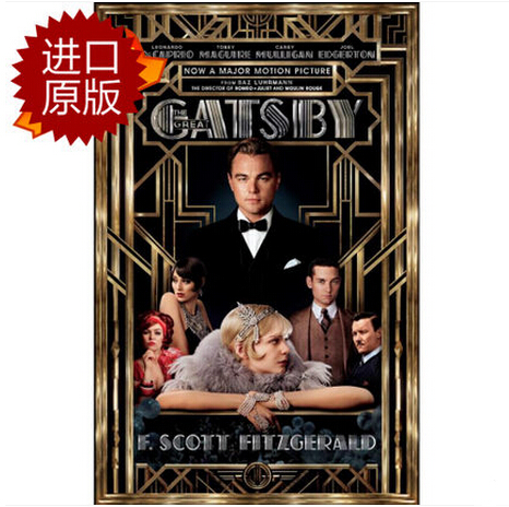 现货 The Great Gatsby Movie Tie In 英文原版了不起的盖茨比