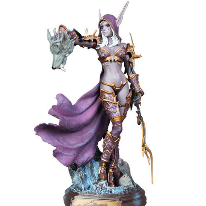 魔兽世界手办 希尔瓦娜斯 亡灵女王 雕像 手办模型