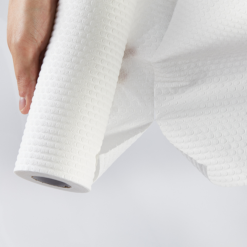 设乡味百洁布不沾油一次性洗碗布懒人抹布吸水加厚木浆棉材质去污 5卷250张【超值装】