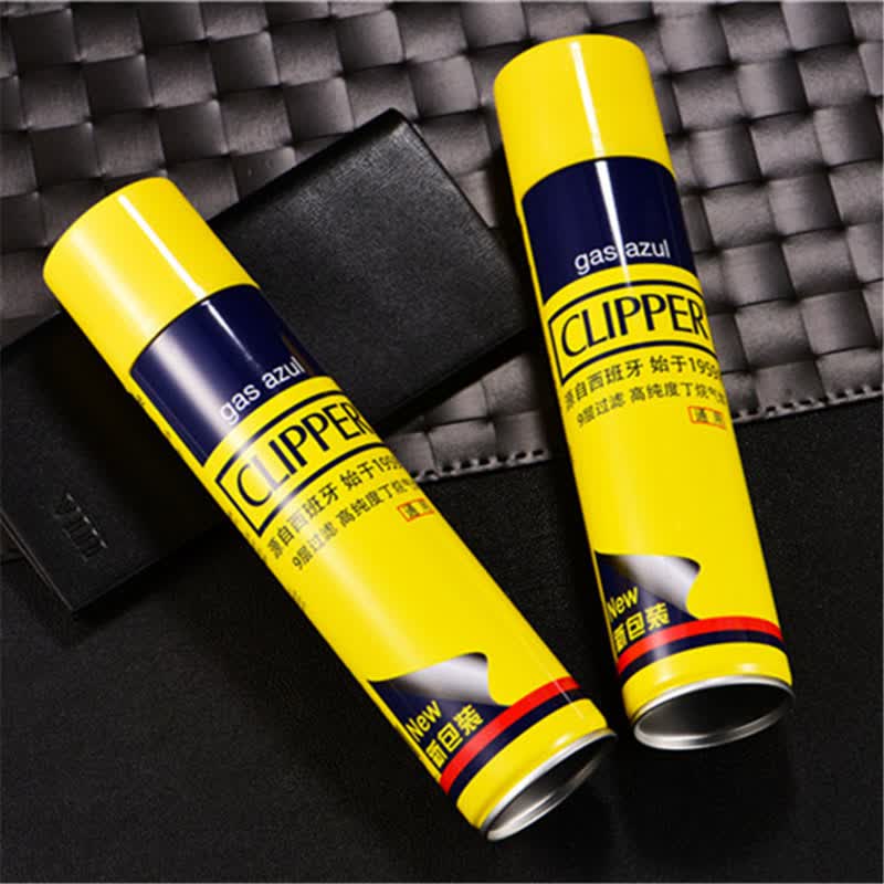 可利福(clipper)欧洲西班牙通用高纯度打火机充气罐冲气瓶气体充气液