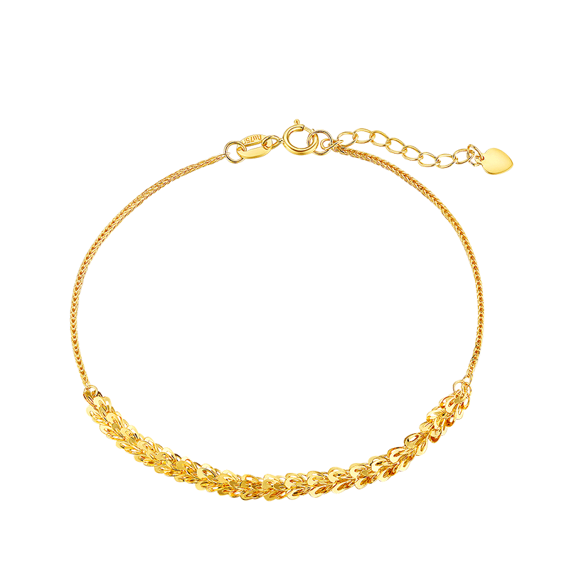 牧笛18K金饰品，时尚女性必备之选|可以看京东K金手镯手链脚链历史价格