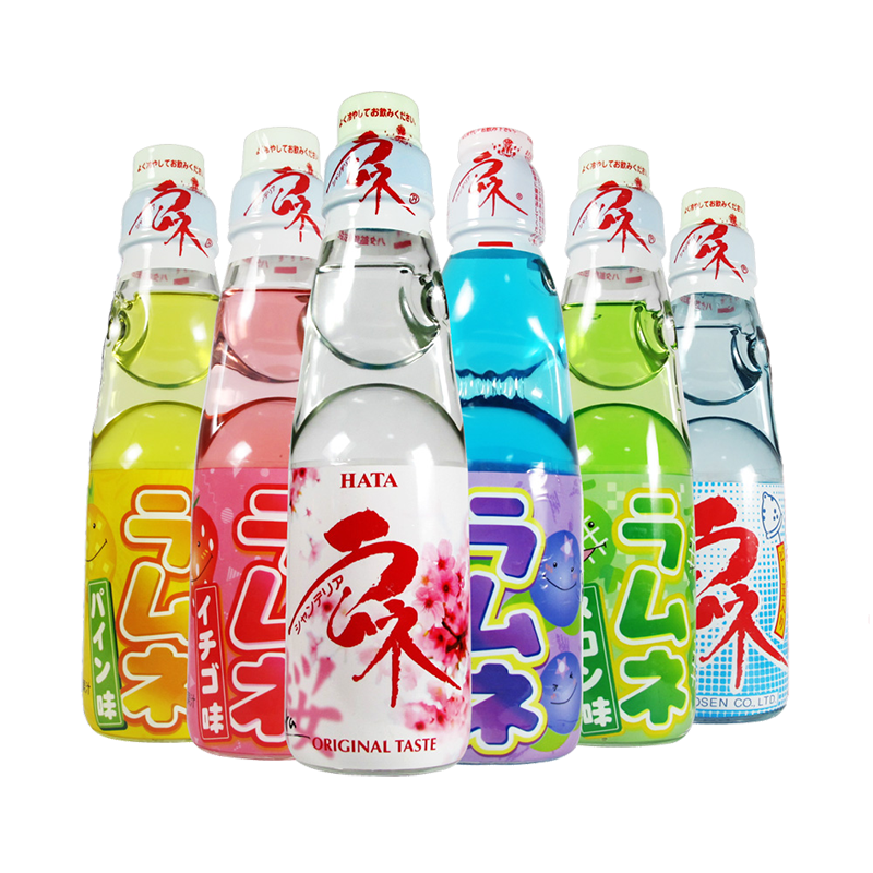 汽水波子汽水碳酸饮品饮料味果味饮200ml瓶 波子200ml/瓶*6瓶橘子味