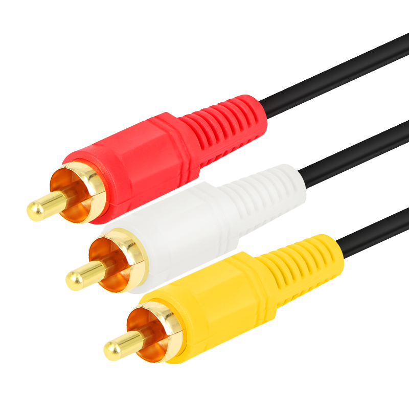 һҶ�� AV������Ƶ��������3rca����ͷ�� ������DVDͶӰ�����ӵ��ӻ� ɫ������Ƶ�� 1��