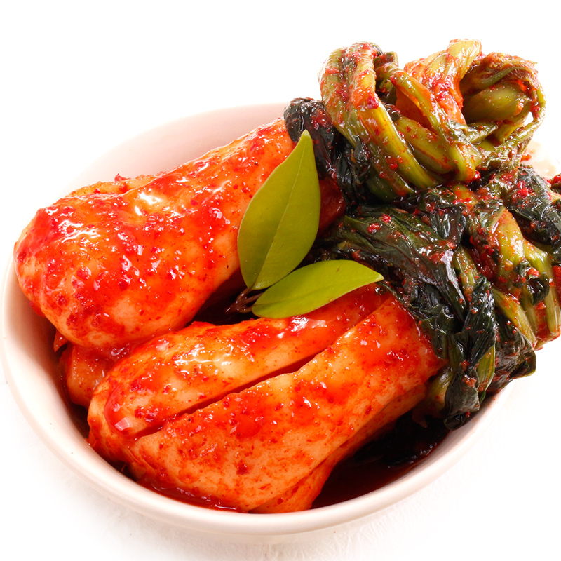富爸爸小萝卜泡菜360g 韩国传统手工蔬菜开胃下饭菜韩式风味泡菜