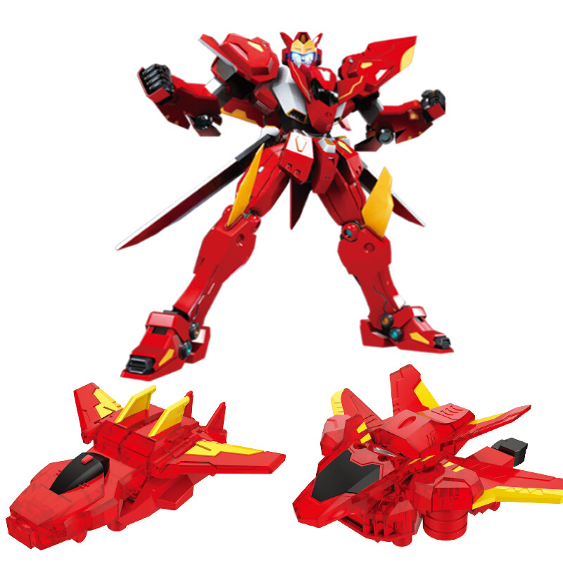 三宝(sanbao)爆速合体变形机甲临空天儿童撞击合体玩具儿童礼物 基础