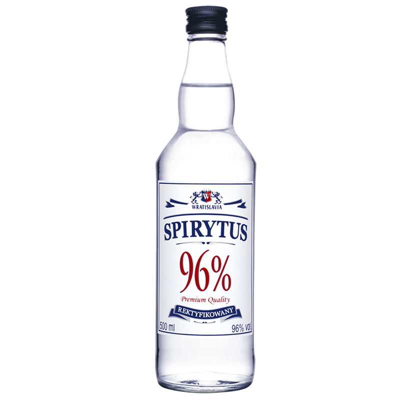 96度可稀释非酒精度数75% 生命之水伏特加洋酒高度酒烈酒500ml 单瓶装