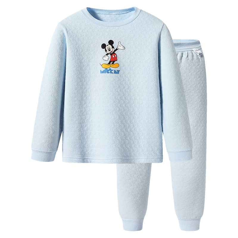 迪士尼 三层结构 儿童保暖内衣商品图片-3