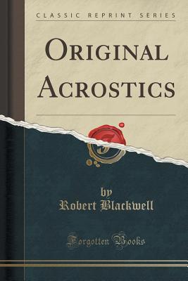 【预订】original acrostics (classic