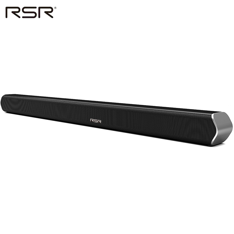 RSR TB235-SW简约版 专业电视音响 无线蓝牙回音壁 SOUNDBAR 黑色