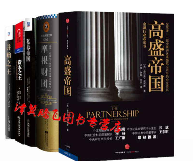 高盛帝国+摩根财团+并购之王+资本之王+私募帝国：全球PE巨头统治世界的真相【套装5册】