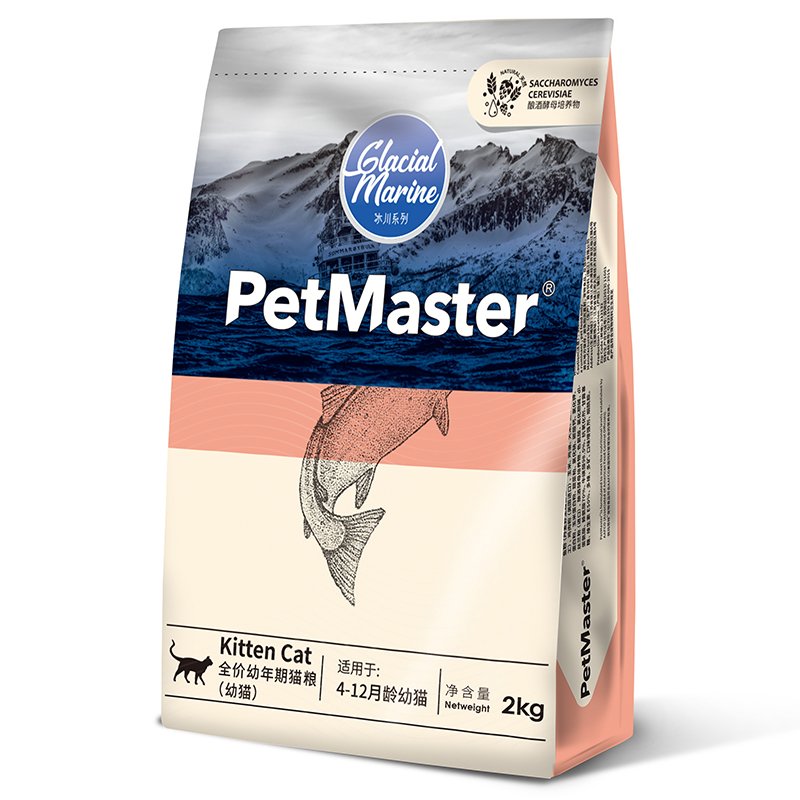佩玛思特PetMaster 宠物猫粮 冰川鳕鱼&沙丁鱼 幼猫2kg