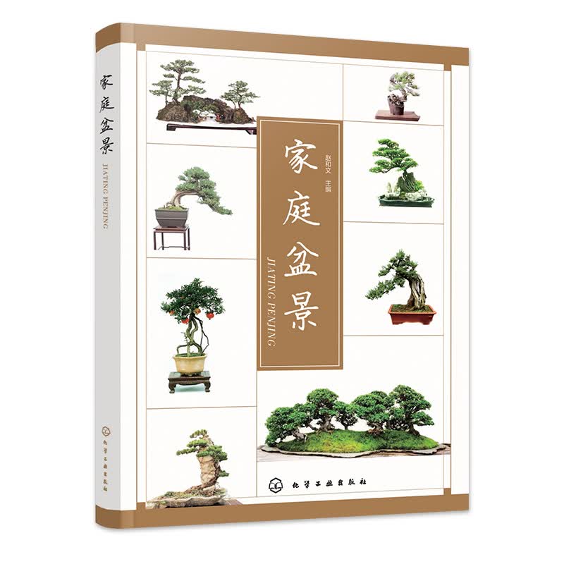 家庭盆景 图解树木盆景制作与养护 养花书籍 花卉盆景造型书 家庭园艺设计书工具书 树木盆