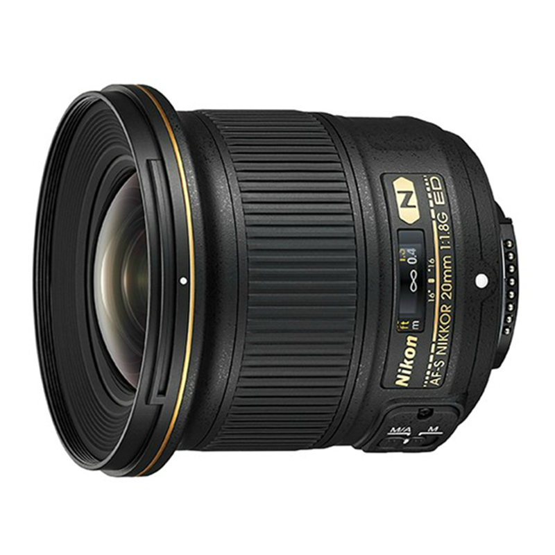 Nikon 尼康 AF-S 20mm F1.8G ED 广角定焦镜头 尼康F卡口 77mm