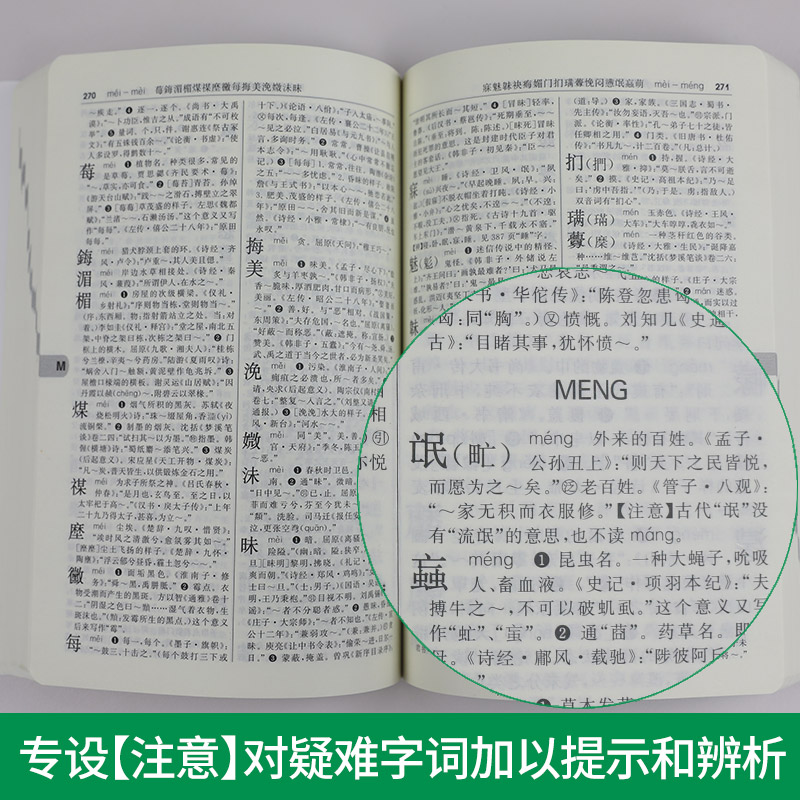 古汉语常用字字典第5版 古代汉语第五版 文言文全解全析工具书 商务印书馆 王力