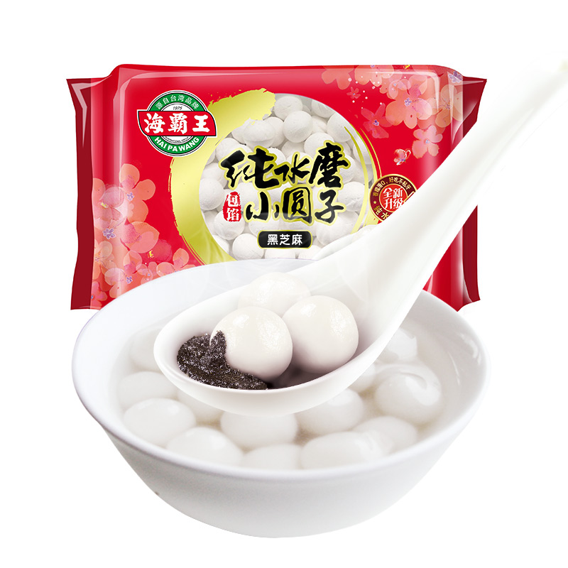 海霸王纯水磨包馅小圆子 (黑芝麻) 500g 约130颗 汤圆 早餐 点心 甜品怎么样,好用不?