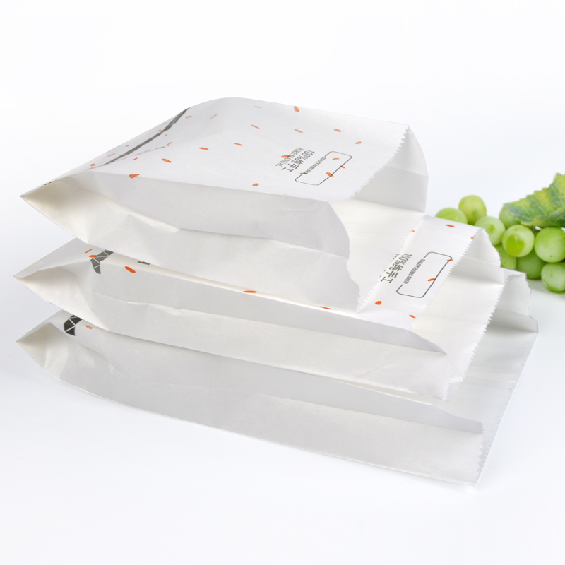 喇叭花 一次性防油纸袋小吃打包袋汉堡热狗煎饼果子纸袋蛋挞辣翅薯条