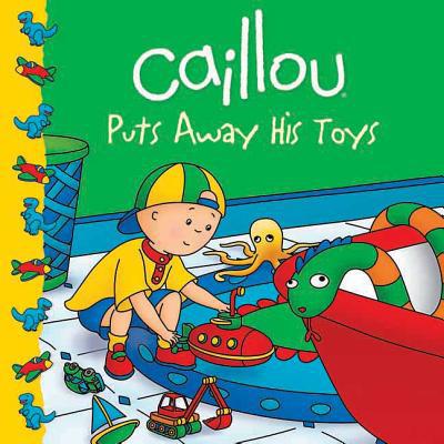预订 caillou puts away his toys