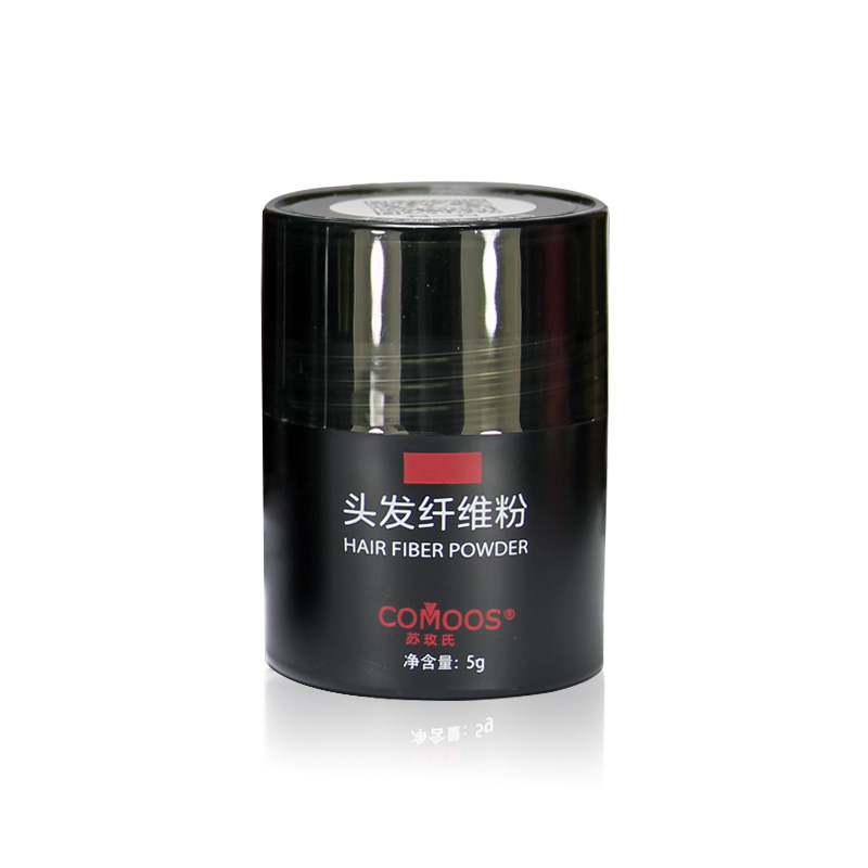 oos)苏玫氏头发纤维粉5克 修饰头发造型假发粉 头顶稀少增多补发神器
