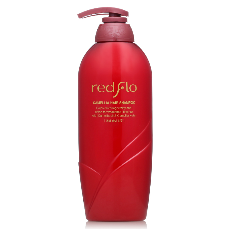 所望somang红花牌山茶籽洗发露750 ml 韩国进口