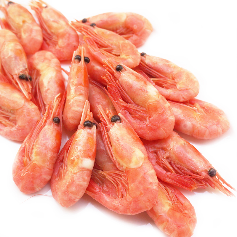 加拿大熟冻带籽北极虾