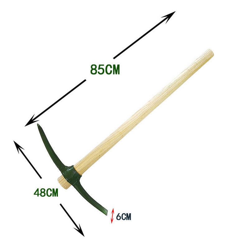 丛林狐 抗洪救援防汛军工木柄铁锹铁镐 战备锹 工兵锹军铲 大军锹