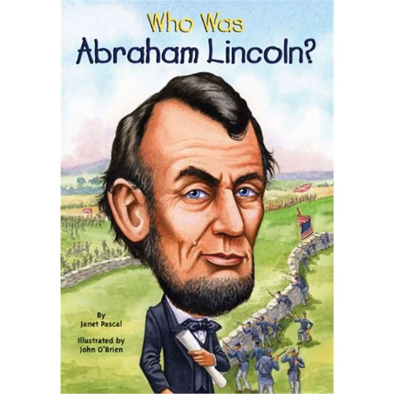 英文原版 名人传记系列 Who Was Abraham Lincoln?