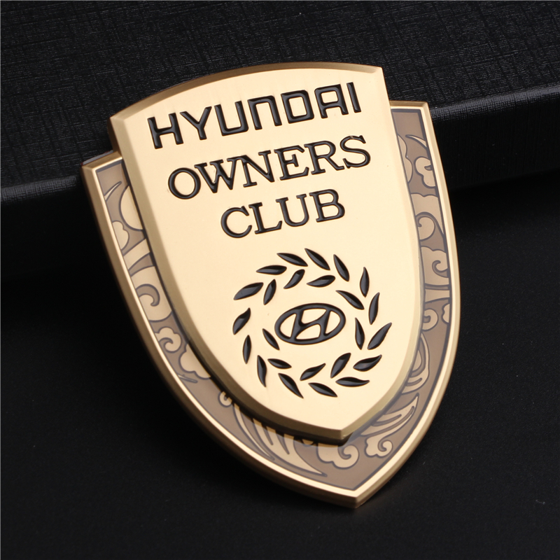 名图 朗动 悦纳 瑞纳车标金属车窗侧标贴纸装饰尾标盾牌标现代车身