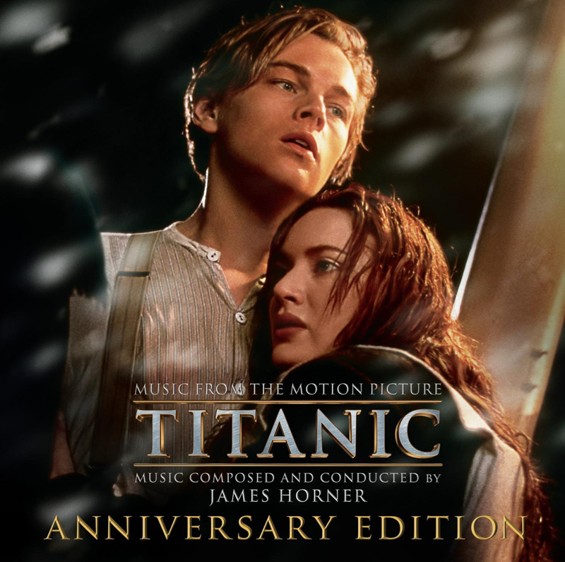 现货 titanic 泰坦尼克号 电影原声 100周年纪念版 2cd 铁达尼号